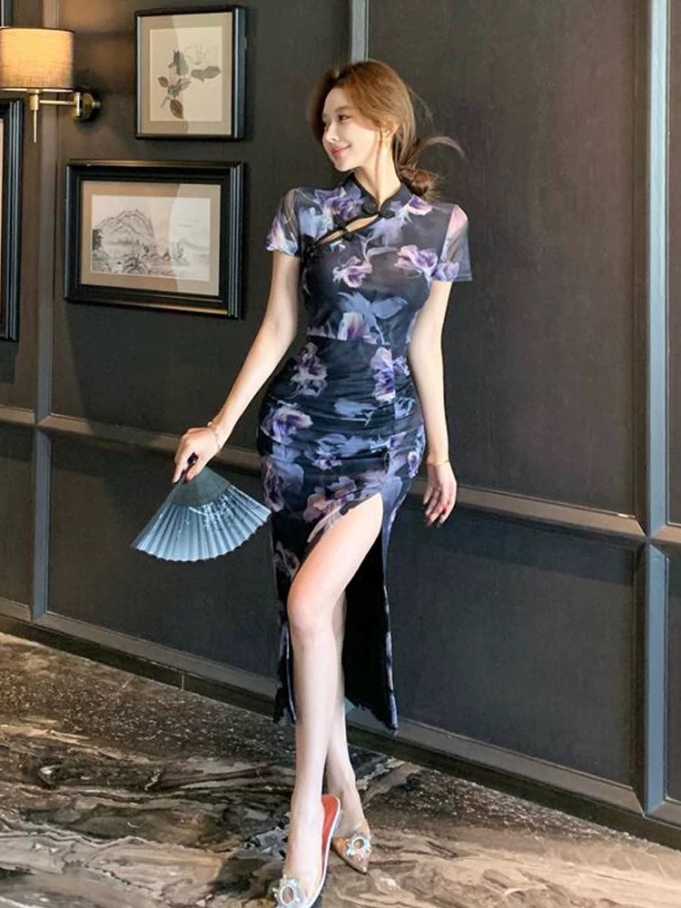 Pleaser seeker qipao dress Q218 images